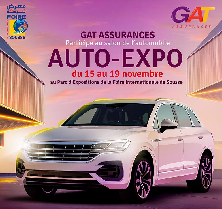GAT ASSURANCES présente au Salon de l'Automobile AUTO-EXPO 2023!