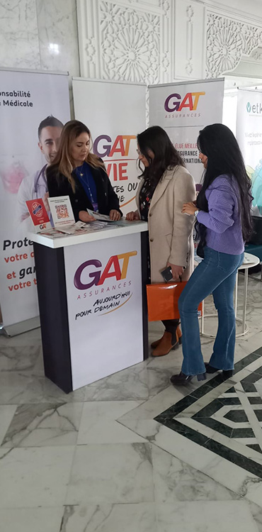 Participation active de GAT ASSURANCES au 2e congrès scientifiques des médecins dentistes de Gabès